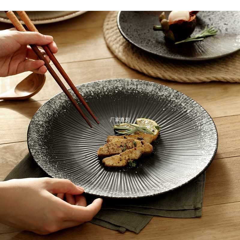 Home Cooking In Japanese - Japońska retro kuchnia ceramiczny talerz do