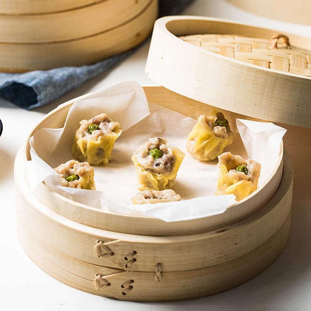 Steamer Bamboo Set - Zestaw do gotowania pierogów chińskich z