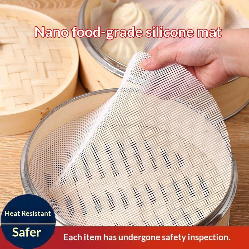 Steamer Bamboo Set - 5 sztuk/zestaw Silikonowe wkładki do gotowania