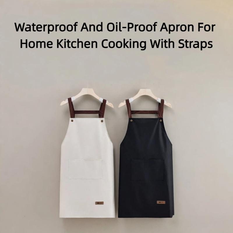 Home Cooking Restaurants - 【SY】Wodoodporny i olejoodporny fartuch do kuchni