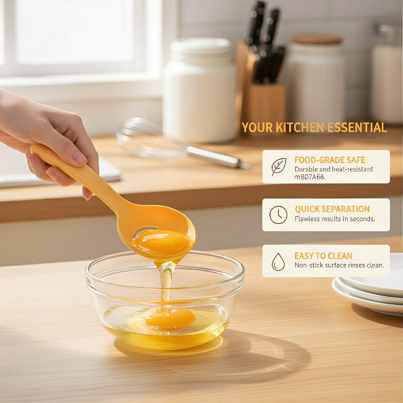 Home Cooking Egg Recipes - Separator do białek jajek, łatwe narzędzie