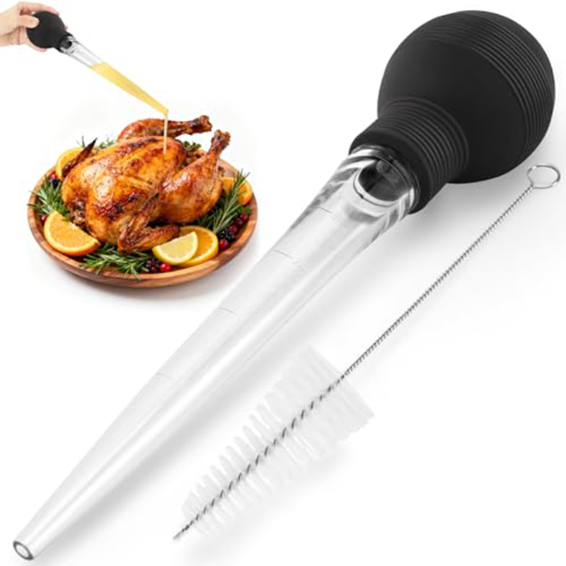 Home Cooking Youtube - Zestaw do przyprawiania: pompka do przyprawiania,