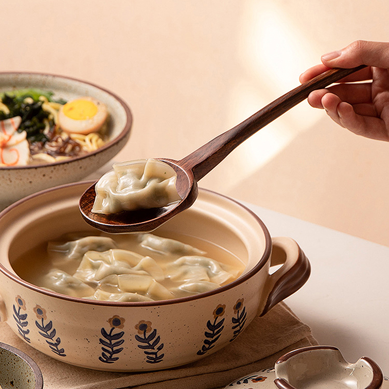 Drewniana łyżka z długim uchwy – Home Cooking In Japanese recenzja i cena