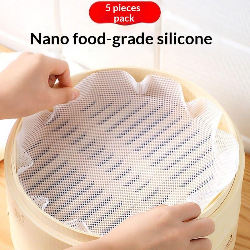 5 sztuk/zestaw Silikonowe wkła – Steamer Bamboo Set recenzja i cena