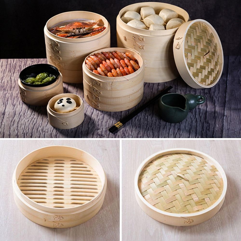 Chiński parowar bambusowy do g – Steamer Bamboo Set recenzja i cena