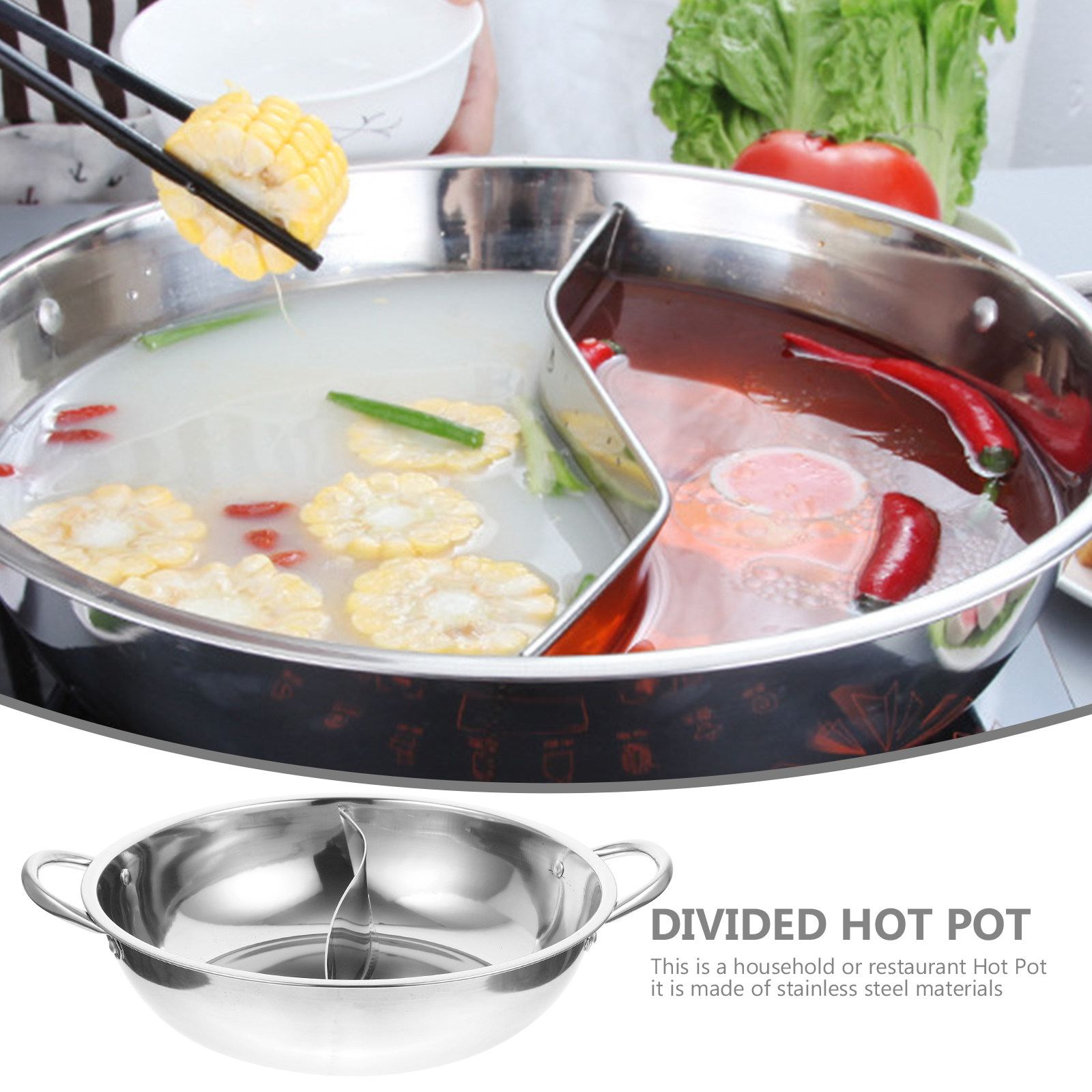 Dzielona garówka do hot pota z – Home Cooking Restaurants recenzja i cena
