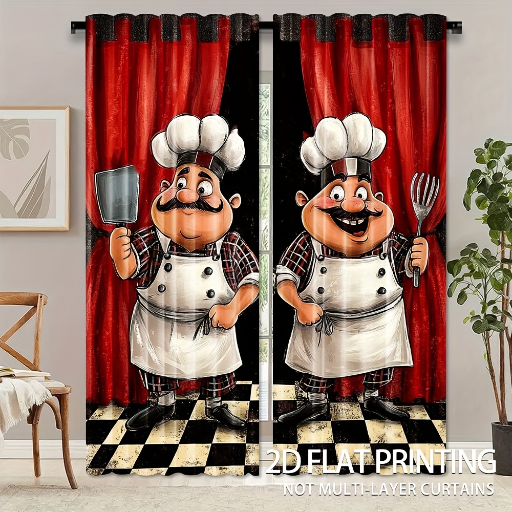 2 szt. Zasłonki kuchenne dla s – Home Cooking Youtube recenzja i cena